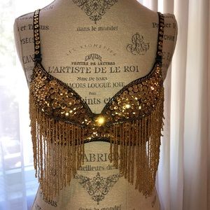 Rave sequined bra